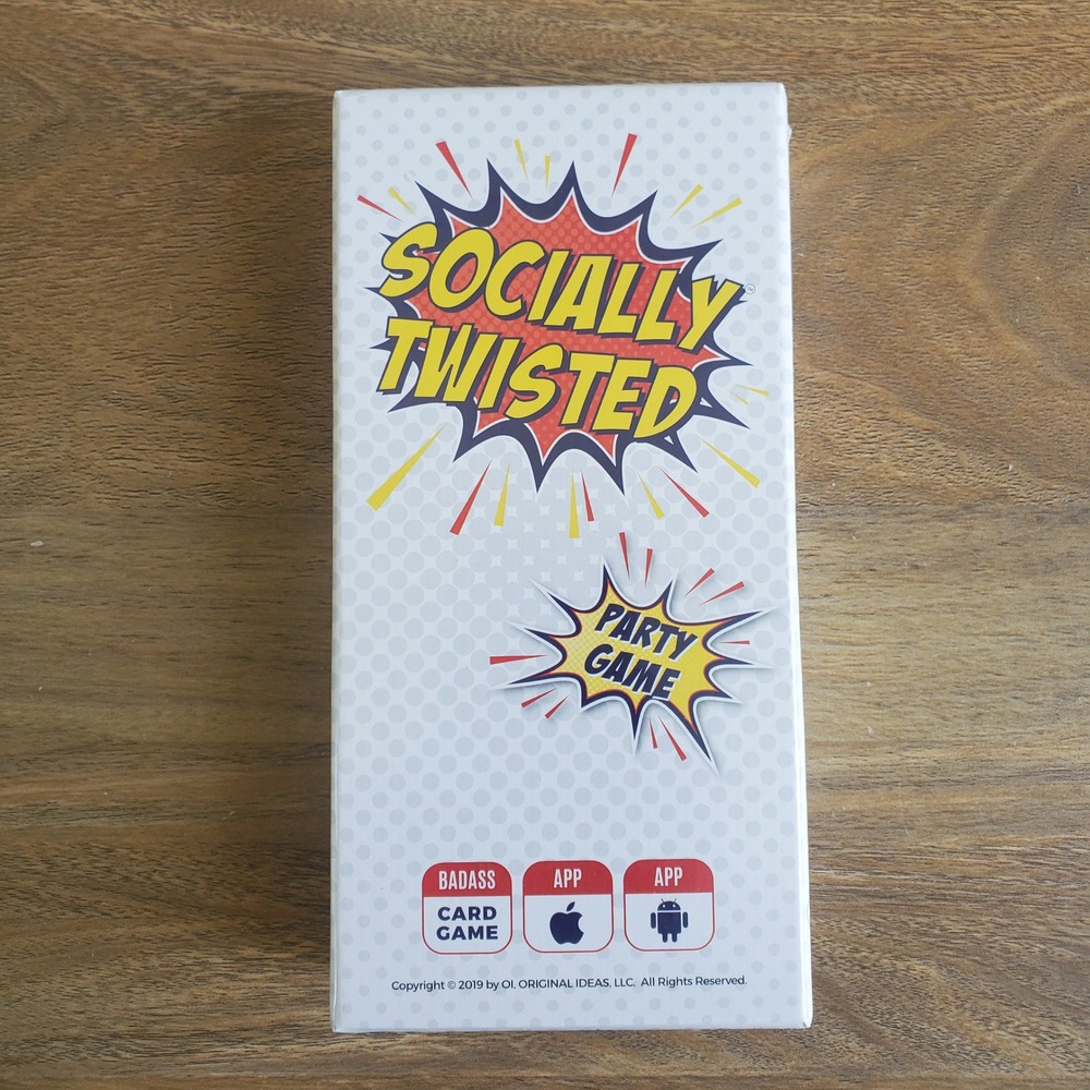 Socially Twisted Adult Party‎ Card Game with Free Phone Application College